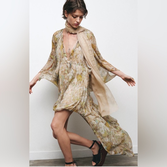 Zara Multicolor Dress size XS NWOT - Picture 6 of 8